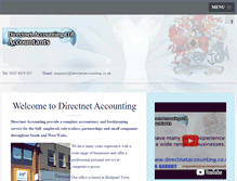 Tablet Screenshot of directnetaccounting.co.uk